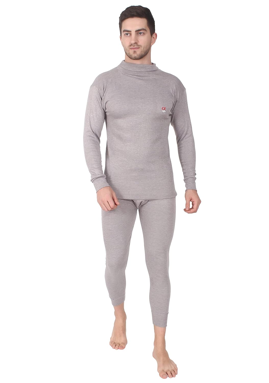 Alfa Men’s High Neck Full Sleeves Thermal Set Top and Lower | Winter Inner Wear Set Alfa Men’s High Neck Full Sleeves Thermal Set Top and Lower | Winter Inner Wear Set