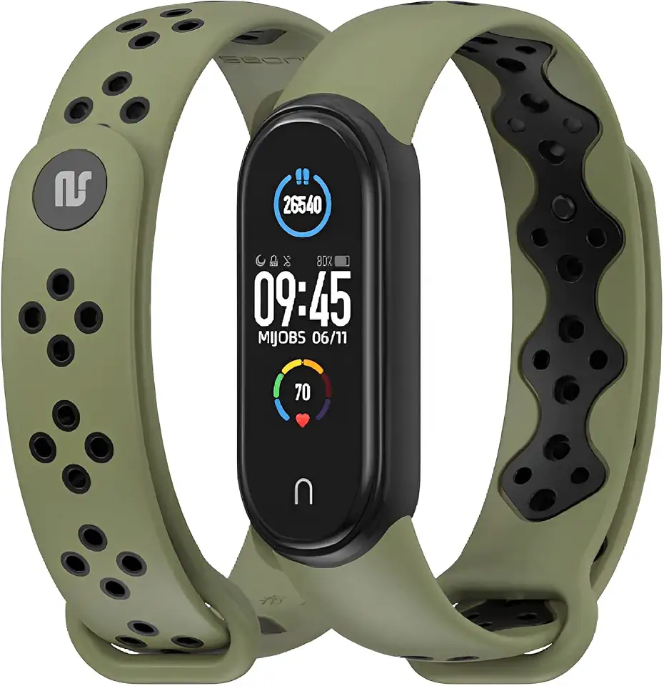 Nandos-Store - Pulseira NSmart compatíveis com MI BAND 1/ MI BAND 2 / MI BAND 3 / MI BAND 4 / MI BAND 5 / MI BAND 6 / MI BAND 7 / MI BAND 8