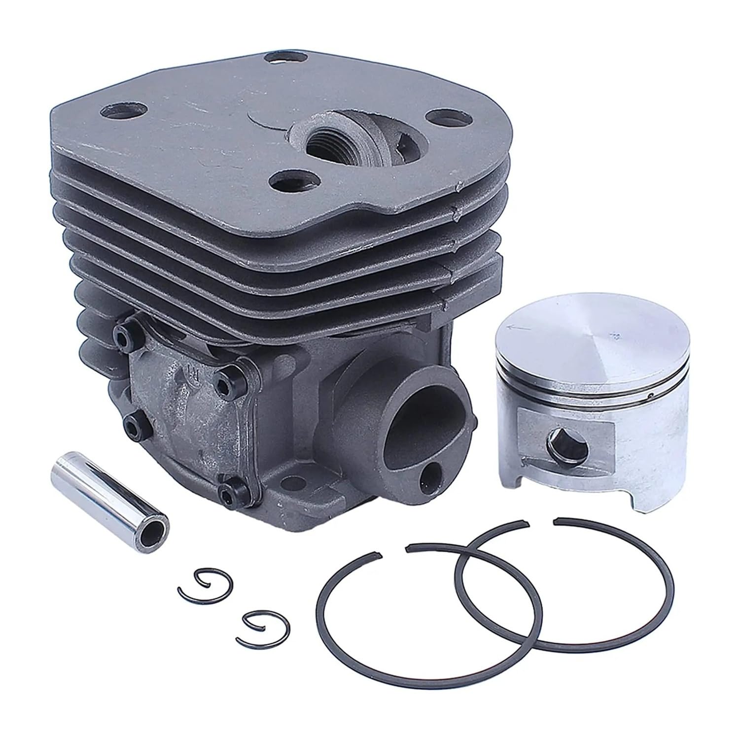 Adecuado for motosierra de aceite de dos tiempos Hus 353 351 350 346XP, cilindro de 45 mm, junta del cárter de aceite del motor, línea de aceite