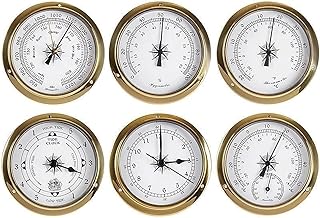 MAJHER Barometer,Traditional Weather Station Dial Type Barometer Traditional Barometer for Home Wall, Fishing Boat, Baby Room Barometer