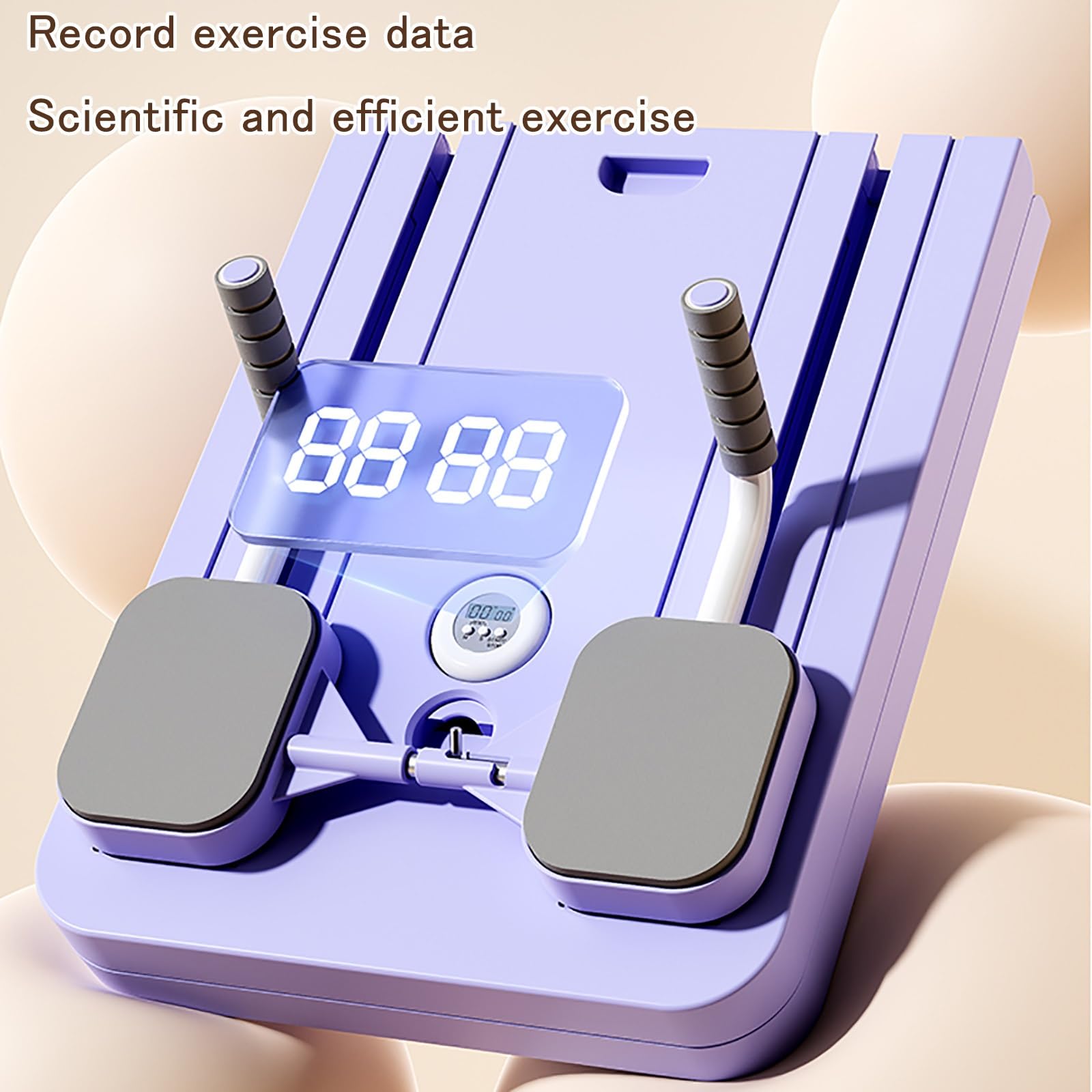 Tabla reformadora de pilates – Máquina de entrenamiento plegable en casa, multifuncional para abdominales y rebote para fitness portátil