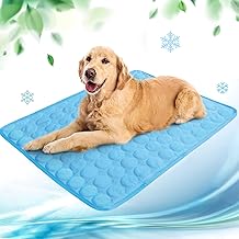 NIBESSER Tappetino Refrigerante per Cani Grandi Tappetino Rinfrescante per Gatti Impermeabile Antiscivolo Tappeto Refrigerante Cane per Viaggio Macchina Cuccia Casa?XL-100x70cm?