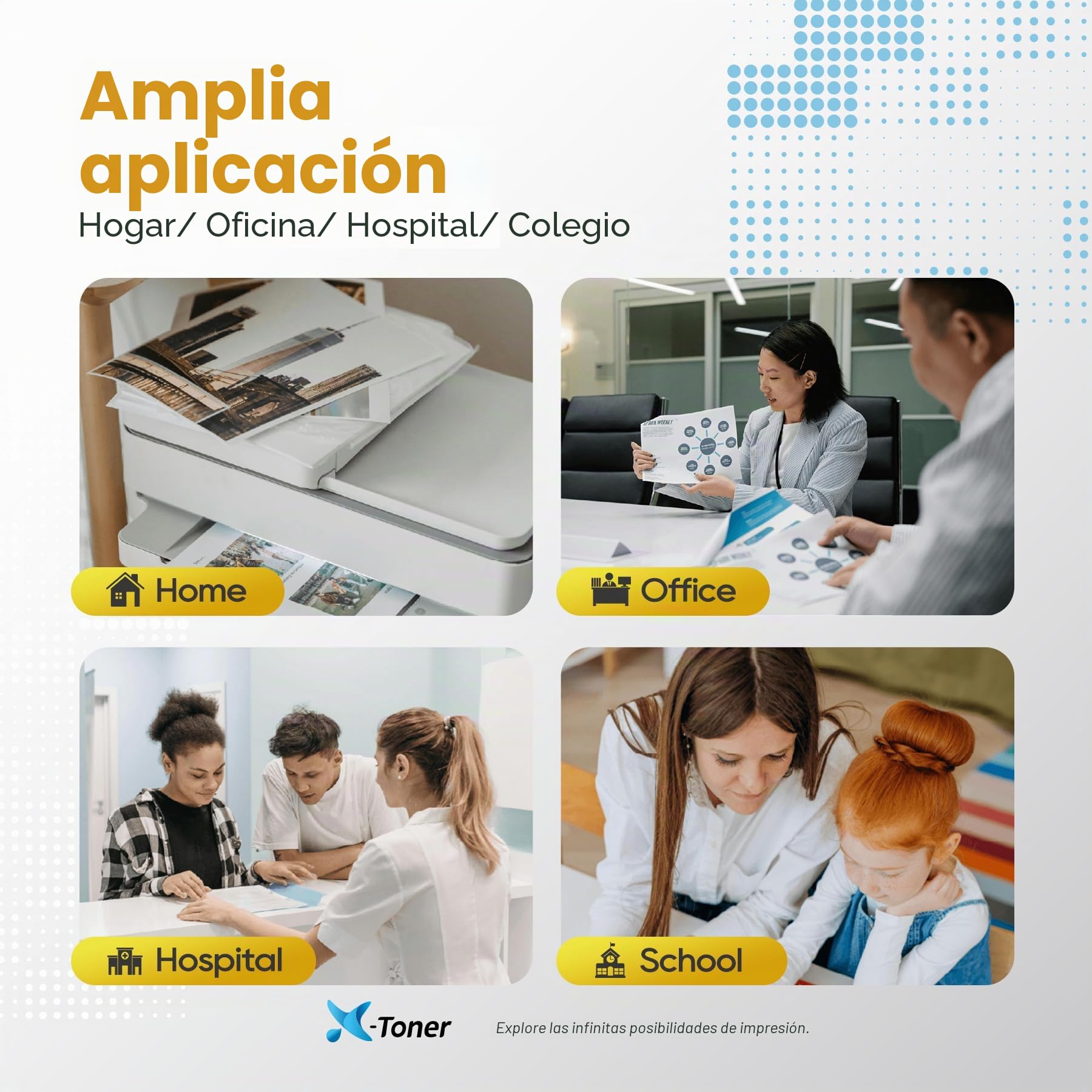 X-Toner 117A W2070A Toner Compatible con HP 117A Cartucho de Tóner para HP Color Laser 178nw 179fnw 178nwg 179fwg 150a 150nw 150w W2070A W2071A W2072A W2073A(Paquete de 4)