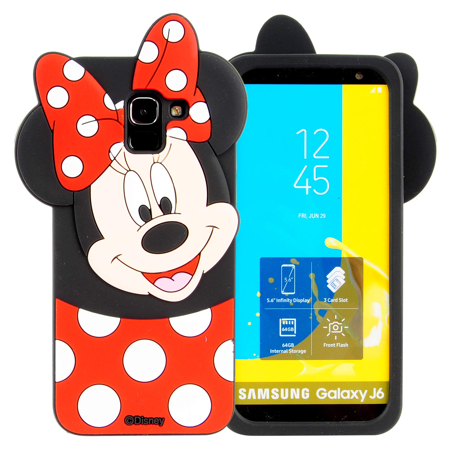 Galaxy J6 2018 Case Phenix Color 3d Cute Cartoon Soft Desertcart