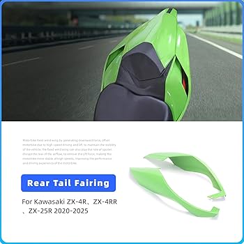 ぷ♡ Amazon.com: Motorcycle Rear Tail Wing Rear Spoiler