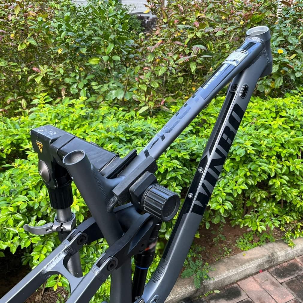 26er 27.5er 29er Bike Suspension Frame DH/XC/AM Enduro Mountain Bike Frame 17''/18'' Aluminium Alloy Disc Brake Frame Thru Axle 12 * 148mm Boost(Dark Grey,26 * 18'')