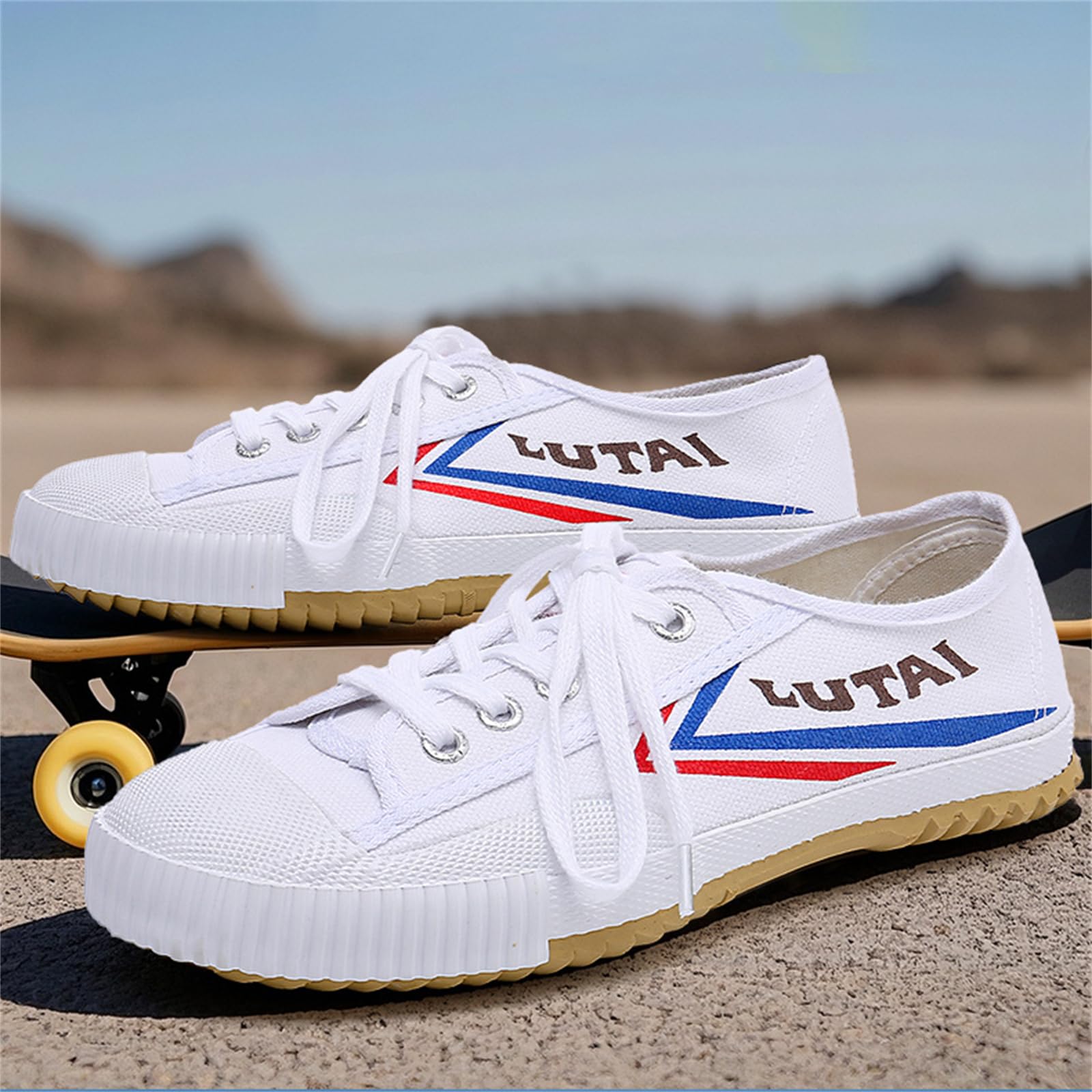 Scarpe per Arti Marziali, Scarpe da Ginnastica A Piedi Nudi da Uomo E da Donna in Tela Scarpe da Corsa Tai Chi Kung Fu