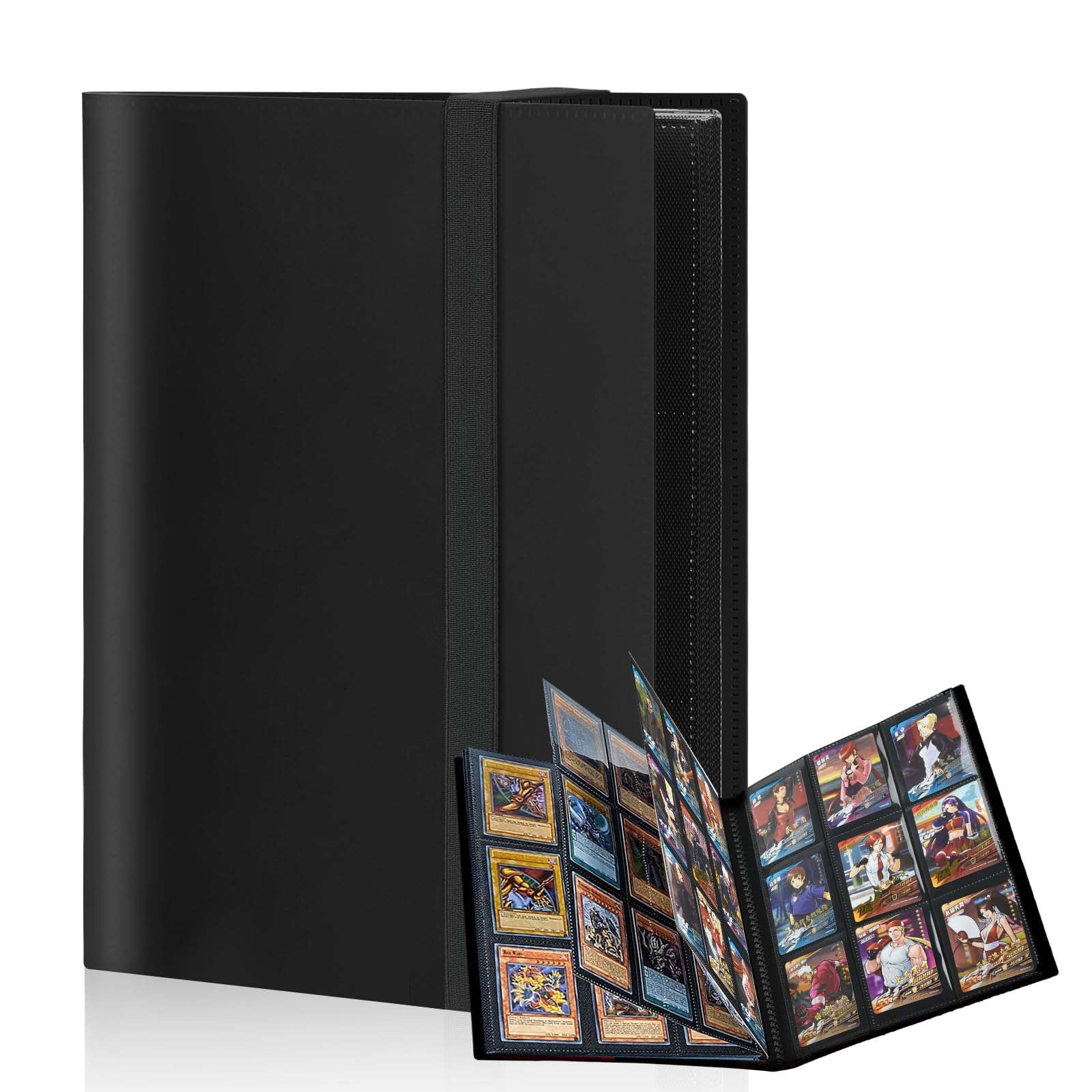 Trading Card Album Folder, Trading Card Binder Album for 360 Cards, 20 Page — image 1