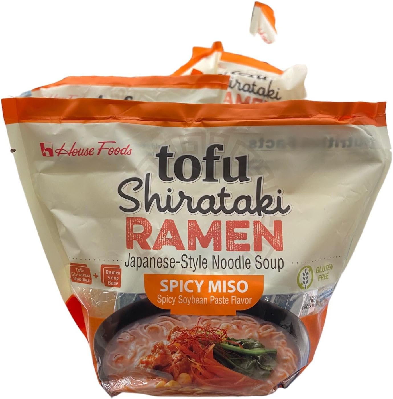 Tofu Shirataki Ramen Spicy Miso. Low Carb. Gluten Free. Vegan. PlantBased. Healthy. Ramen