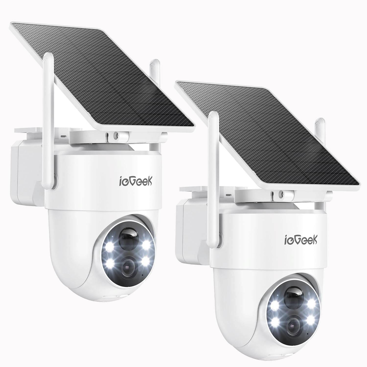Amazon.com: ieGeek 2 Pack S5 Solar Security Cameras Wireless