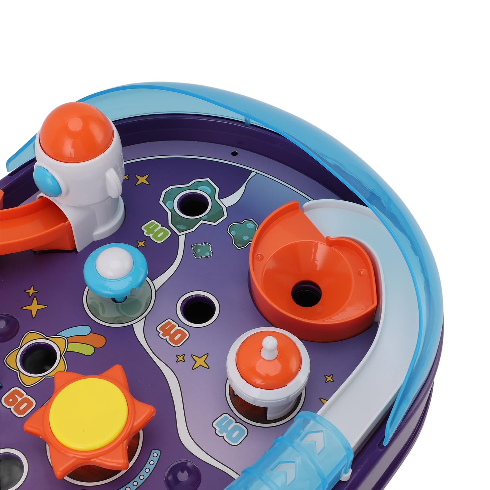 Jouet de Jeu de société de Flipper Interactif pour Enfants sur Le Thème de l'espace pour Un Jeu éducatif 18,1 X 13 Pouces
