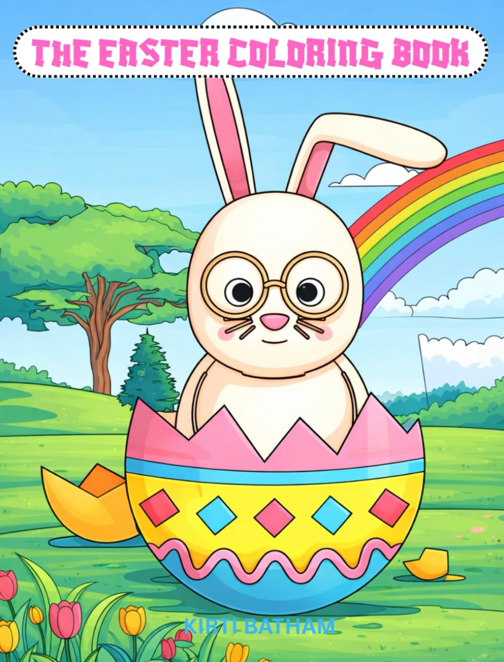 THE EASTERN COLORING BOOK: Happy Easter Designs to Color, Relax & Enjoy