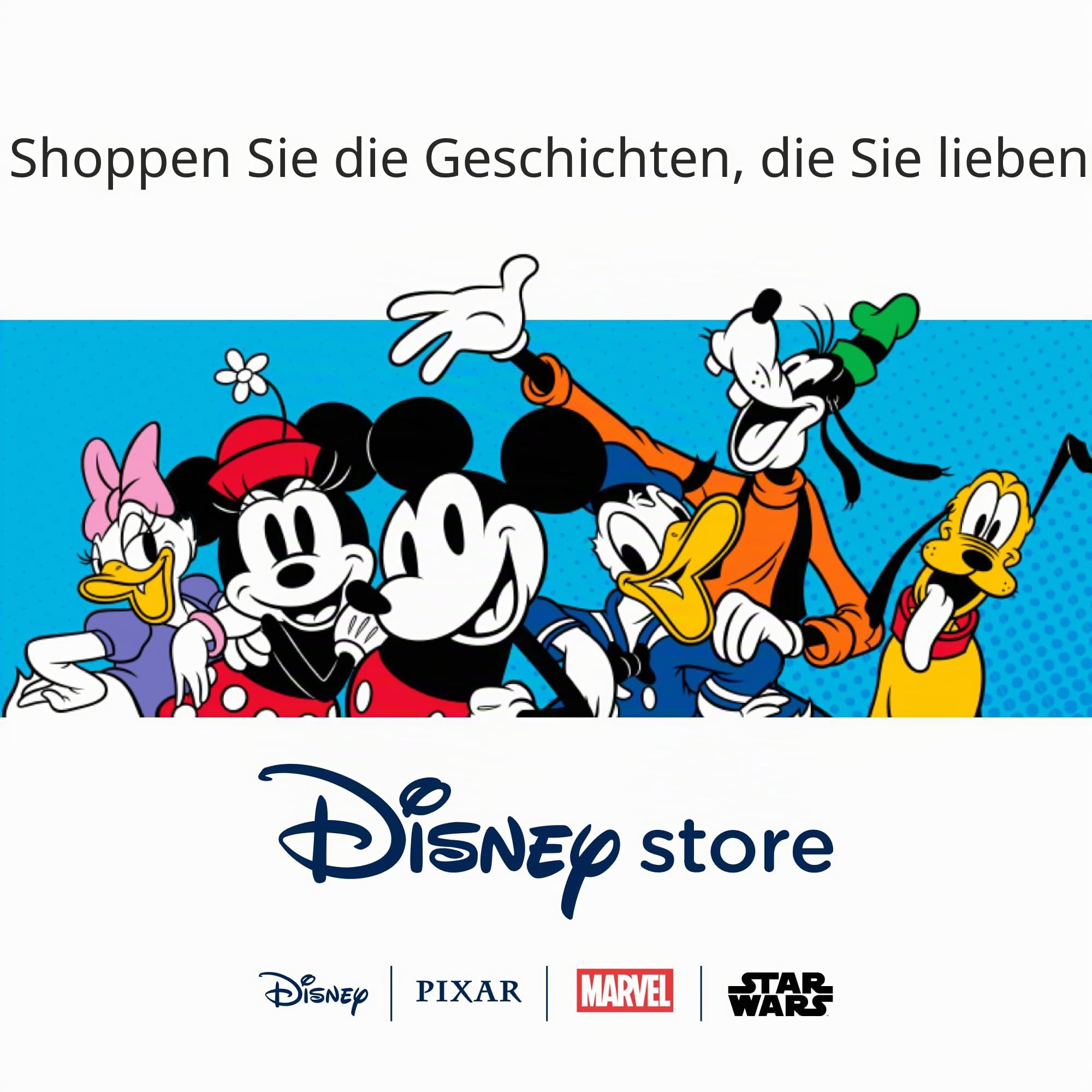 Disney Store Micky Maus Offizielles mittelgroßes Kuscheltier für Kinder, 45 cm, Kuscheltier mit Stickereien und weicher Oberfläche, geeignet ab 12 Monaten