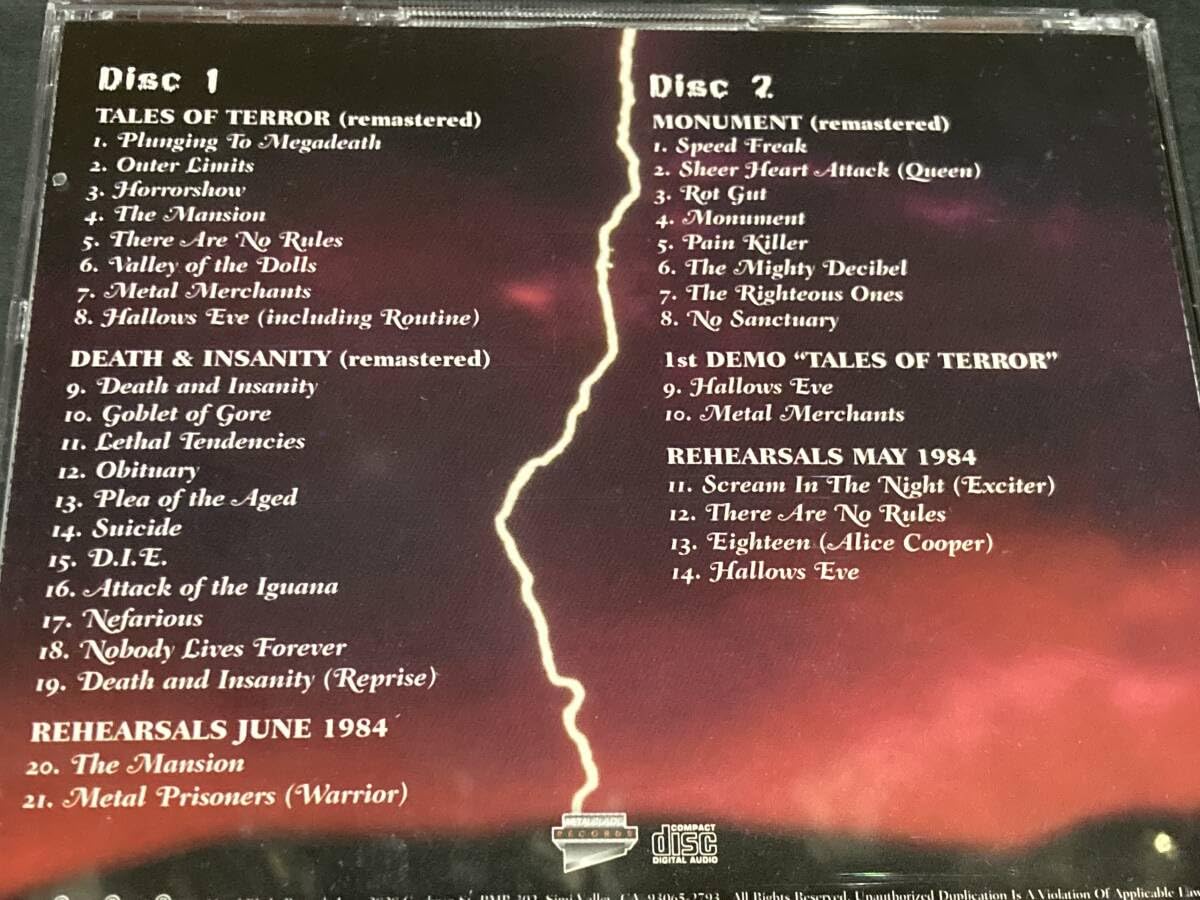 Hallows Eve ハロウズイヴ スラッシュメタル thrash metal