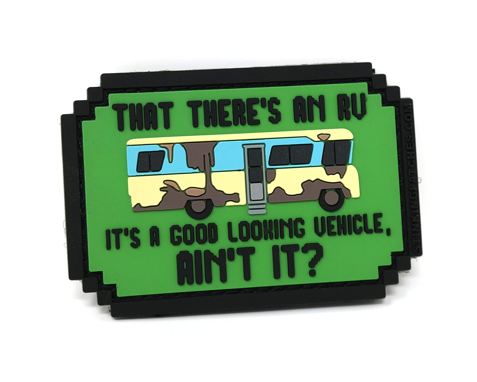 that There's an RV PVC Hook and Loop Tactical Patch | Funny Christmas Vacation Inspired Patch