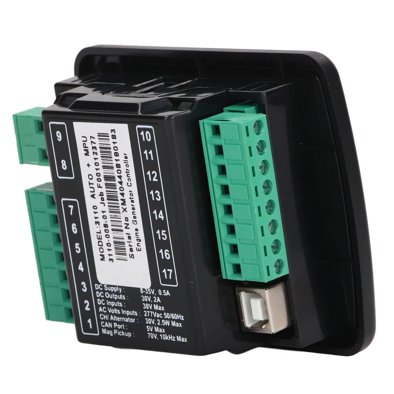 Kontroler Generatora DSE3110 Kontroler Agregatu Prądotwórczego Moduł Automatycznego Sterownika Rozruchu Generatora Elektroniczny Sterownik Generatora Silnika Benzynowego Sterowanie Mikrokomputerem Wyś