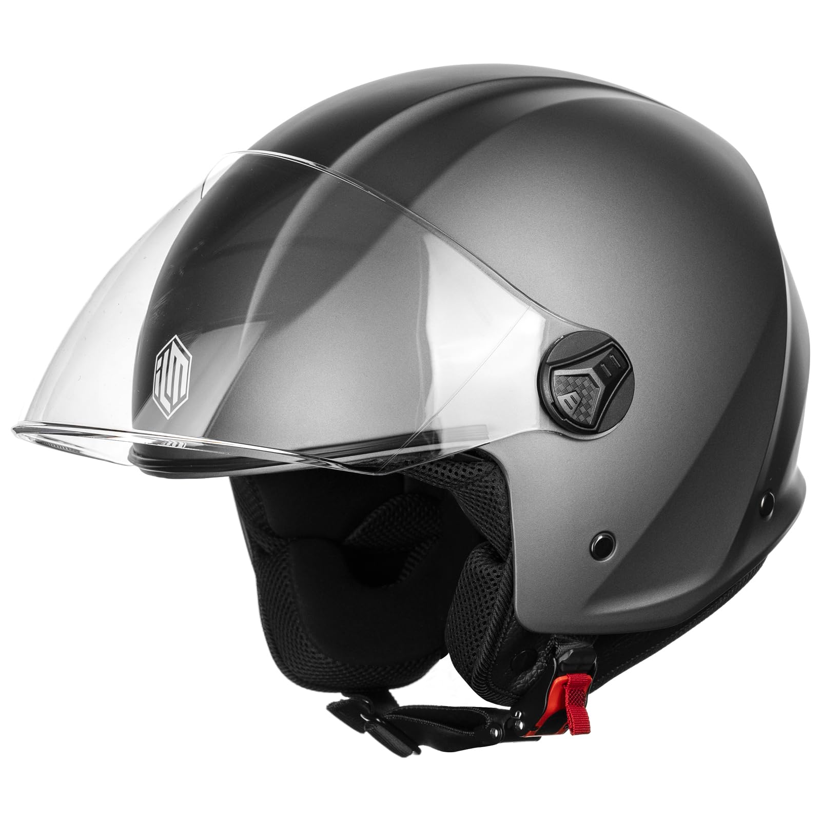 ILM Motorradhelm Retro Herren Damen Jethelm ECE2206 Modell WT506