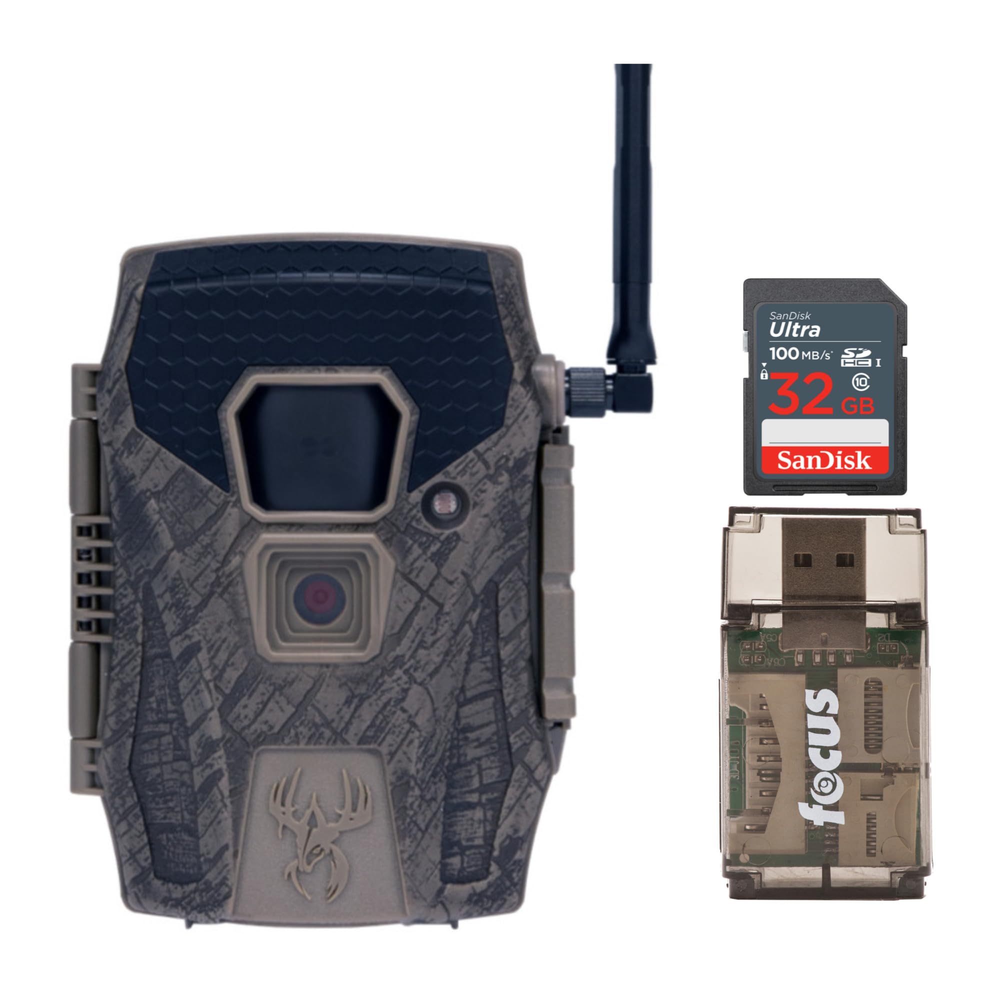 Wildgame Innovations Terra XT 2.0 24MP Cellular Camera with 720p Video (Gray) Bundle with 32GB Memory Card and Card Reader (3 Items)-image-20