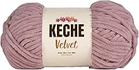 Vista 28 de Hilo de terciopelo Keche para crochet, suave chenilla voluminosa para bebé, manta Amigurumi, 100 gr (121 m) - Blanco