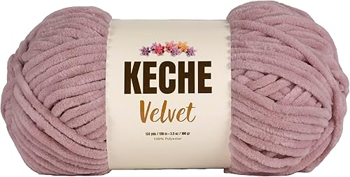 Vista 28 de Hilo de terciopelo Keche para crochet, suave chenilla voluminosa para bebé, manta Amigurumi, 100 gr (121 m) - Turquesa