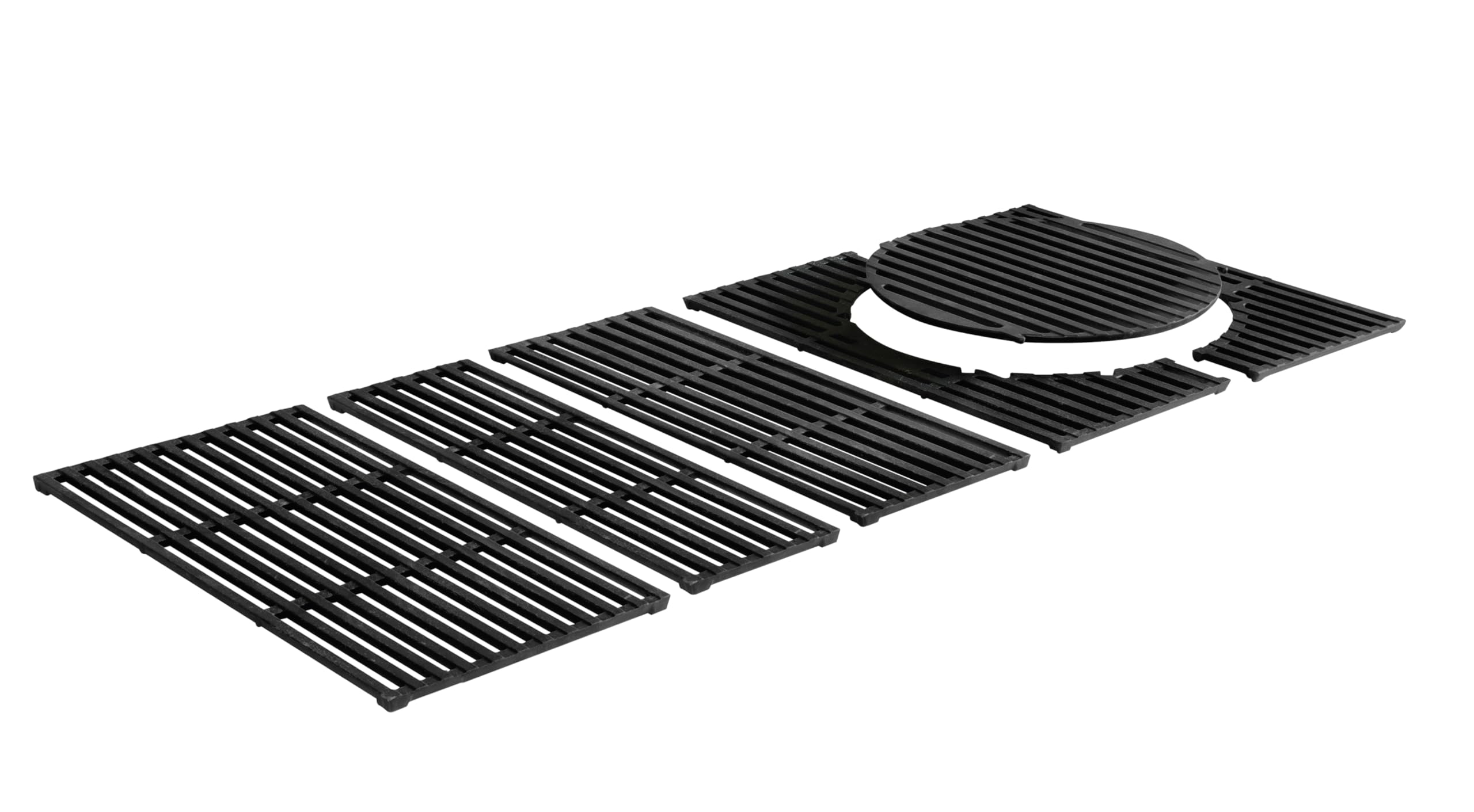 Enders® Switch Grid Rost-in-Rost System Gusseisen, für Enders® Hyde 6, Grill-Zubehör, Grillrost, 6-Brenner, optionale Einsätze, Sear Grate, Pizzastein, Pfanne und Geflügelbräter,#7807