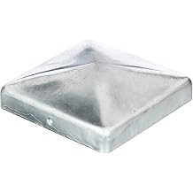 Alberts 843113 Post Cap for Wooden Posts, Silver