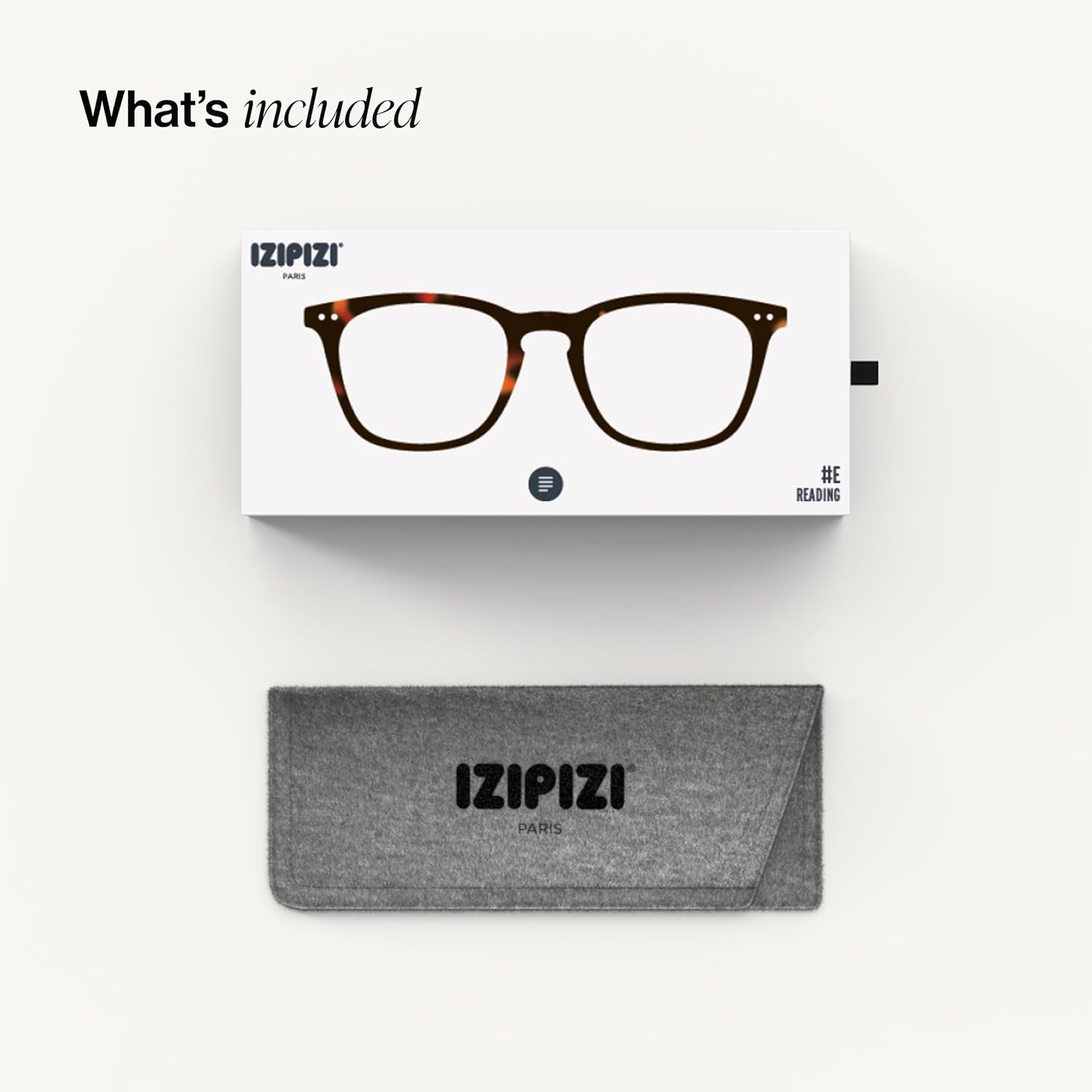 IZIPIZI READING #E Reading Glasses for Women and Men Rectangular Glasses with Anti-Scratch Lenses, Lightweight Fashion Frame - Image 6