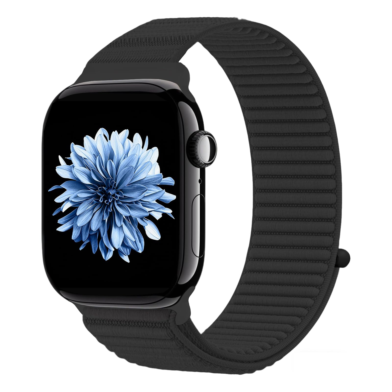 Nylon Loop Sport Band Compatible with Apple Watch Bands 44mm 45mm 46mm 49mm 42mm for Women Men, iWatch Wrist Straps for Ultra 3 2, Se, Series 11 10 9 8 7, Breathable, Soft Band Ideal for Outdoor ﻿