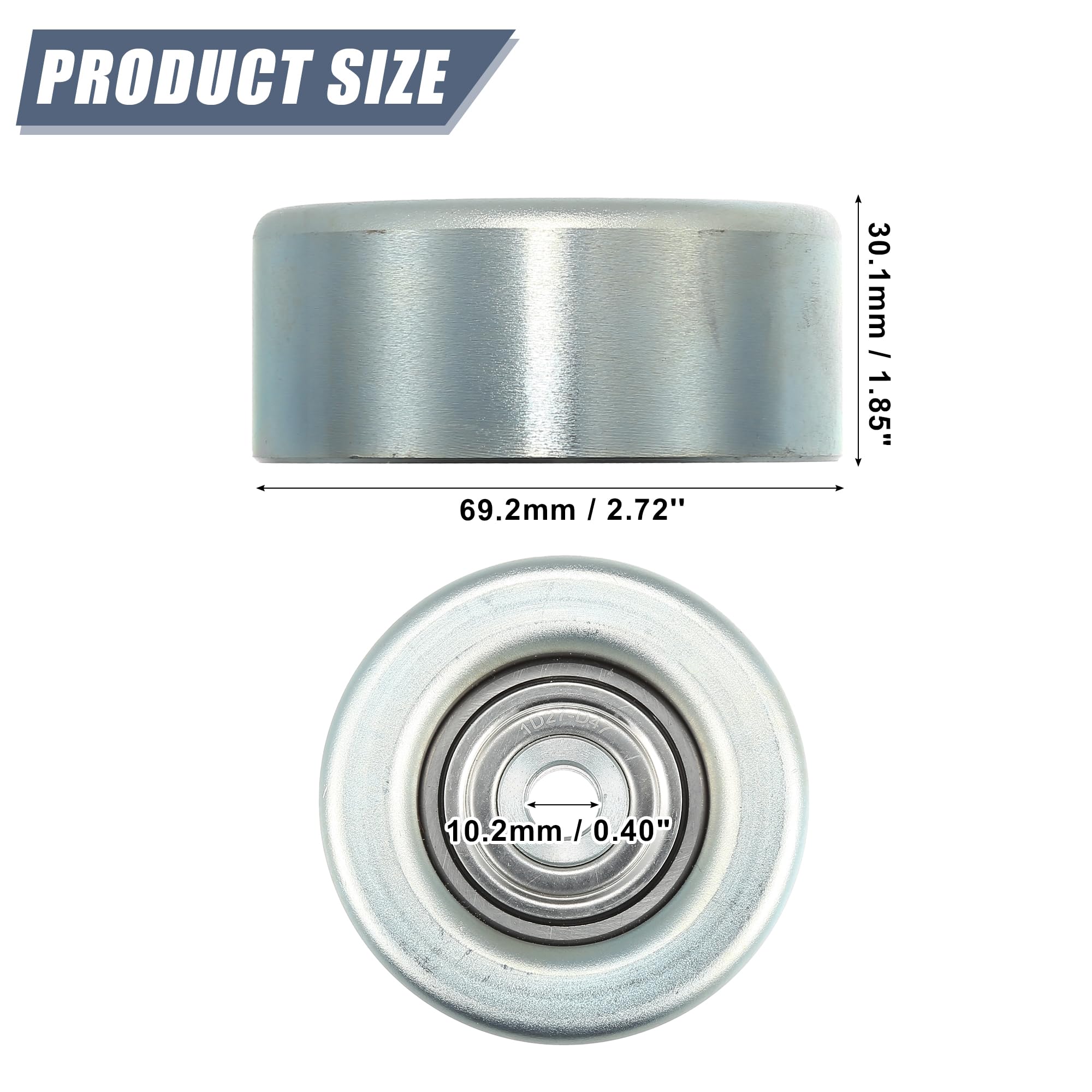 QUARKZMAN Car Drive Belt Pulley for Mitsubishi Lancer 2.0L 2013 