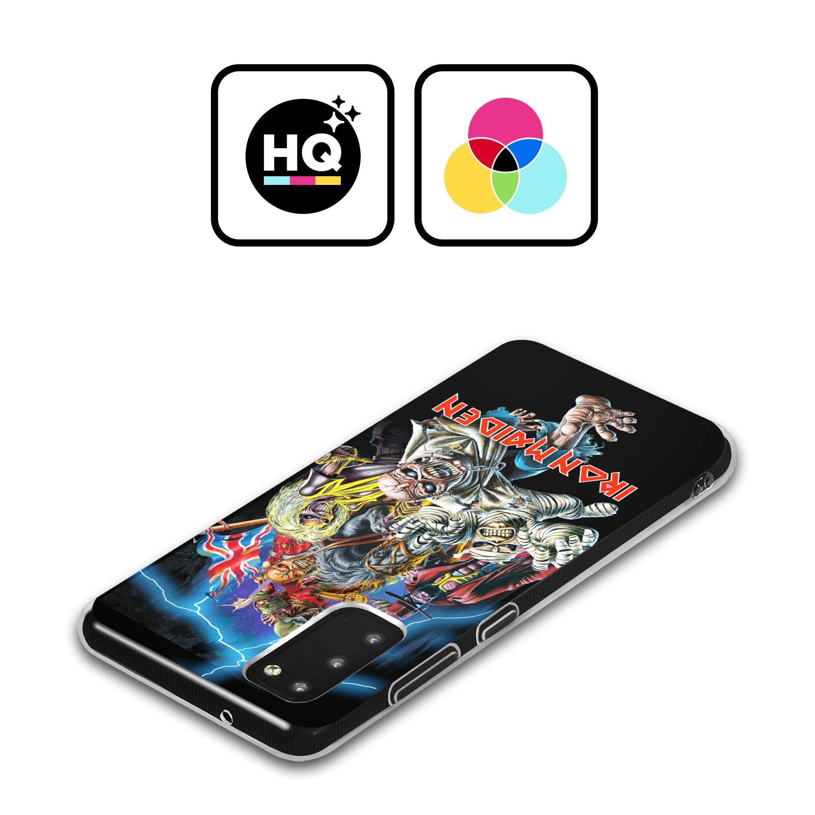 Head Case Designs Licenza Ufficiale Iron Maiden Best of Beast Arte Custodia in Gel [Protezione di Grado Militare] Compatibile con Samsung Galaxy S21+ 5G E Compatibile con MagSafe