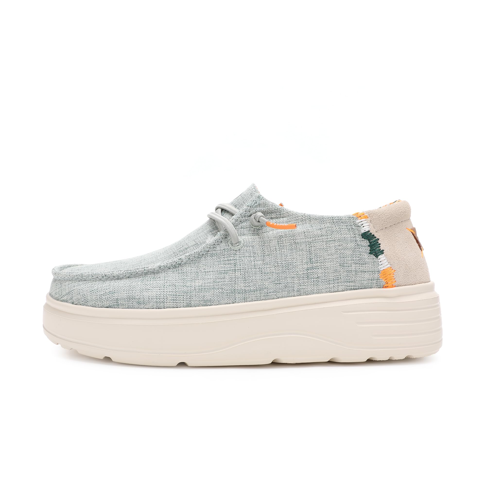 PITAS | Poppy | Mocasines de Mujer | Náuticos Casual | Zapatillas de Tela | Zapatos sin Cordones | Deportivas Casuales | Calzado de Walkinpitas