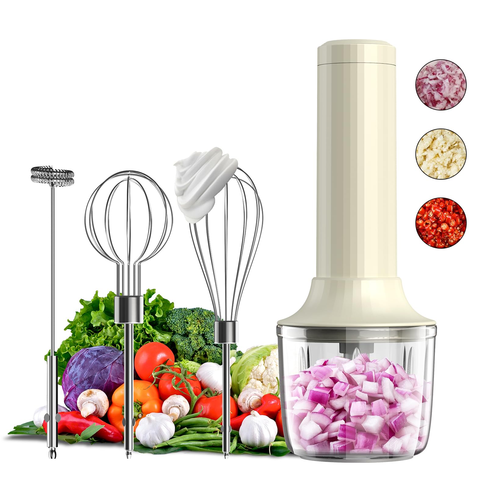 Amazon.com: Cordless Hand Mixer MixgoII, Handheld Mixer Electric Amazon.com: Cordless Hand Mixer MixgoII, Handheld Mixer Electric