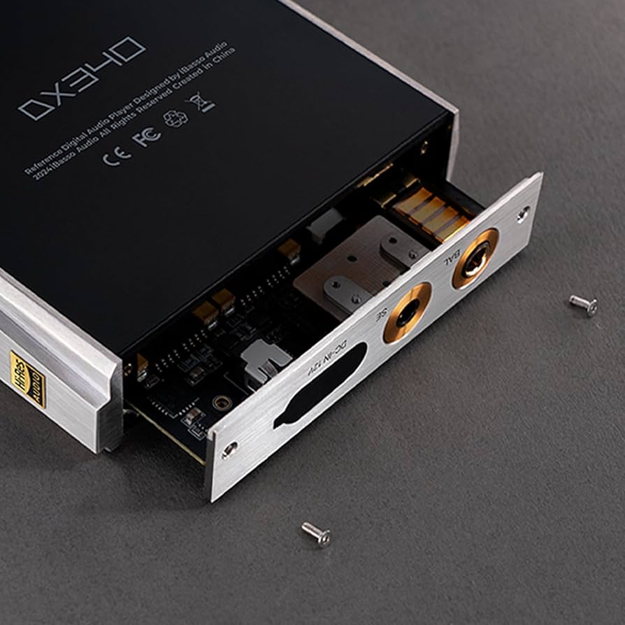 IBasso AMP14 DX340（4.4mmバランス）用プレート装着品 IBasso AMP14 DX340（4.4mmバランス）用プレート装着品 iBasso