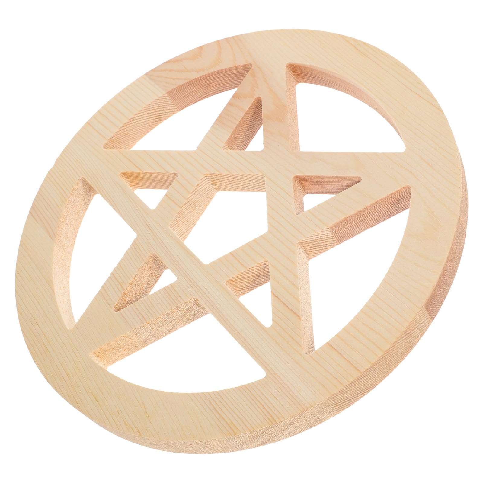 Ordena tu Altar con el Adorno de Madera Pentáculo HANABASS