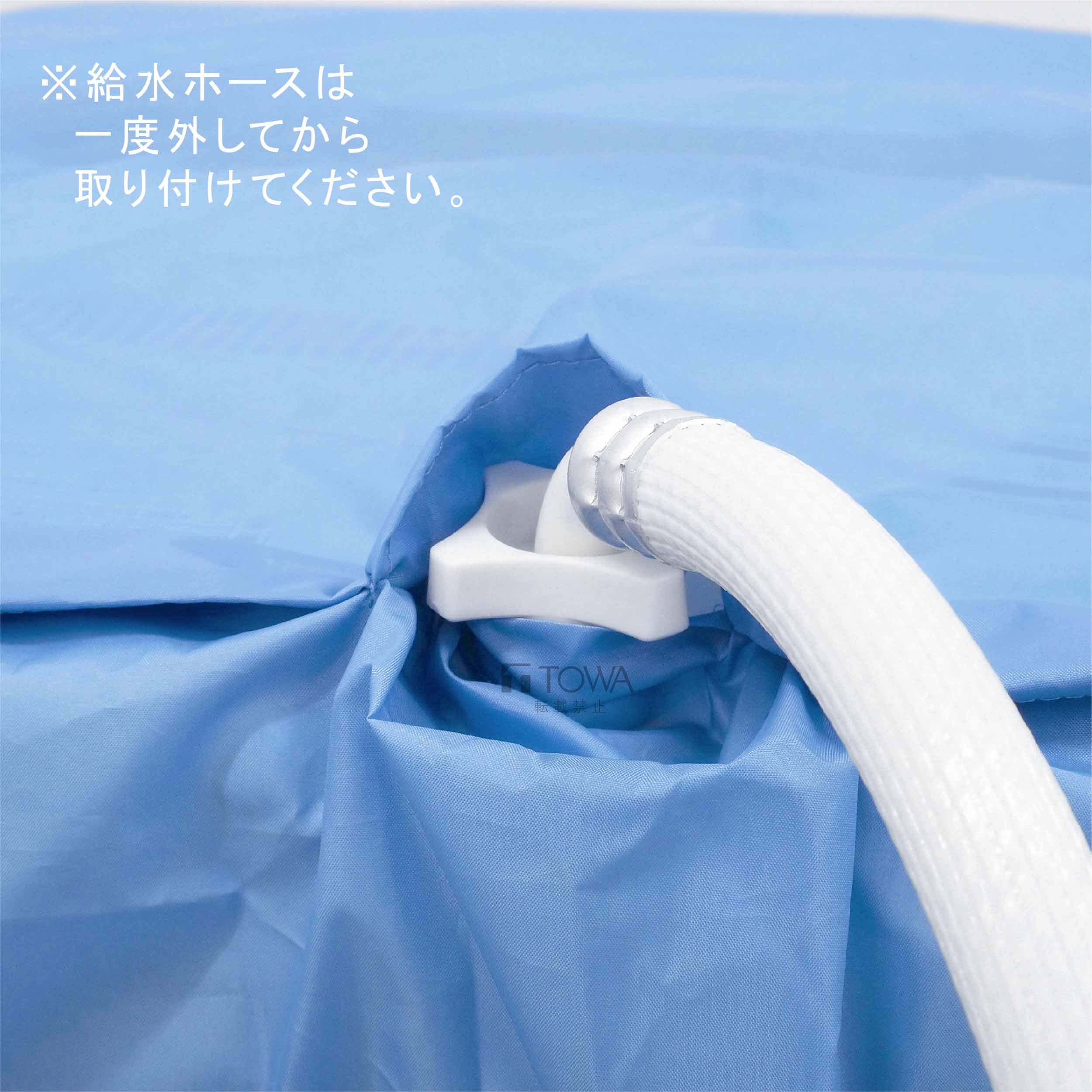 Amazon.co.jp: 東和産業 洗濯機カバー 屋外 防水 LC 兼用型L