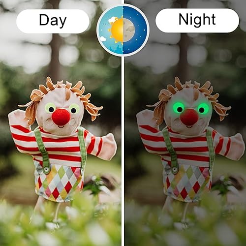 Miniatura 9 de UPINS 300 calcomanías autoadhesivas que brillan en ojos oscuros para manualidades, 0.59 pulgadas (0.591 in), para manualidades, adecuado para