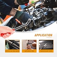 Vista 65 de GOOACC - GRC-47 Clips universales de plástico para guardabarros, 200 clips de remache con 6 tamaños de clips de retención de carrocería