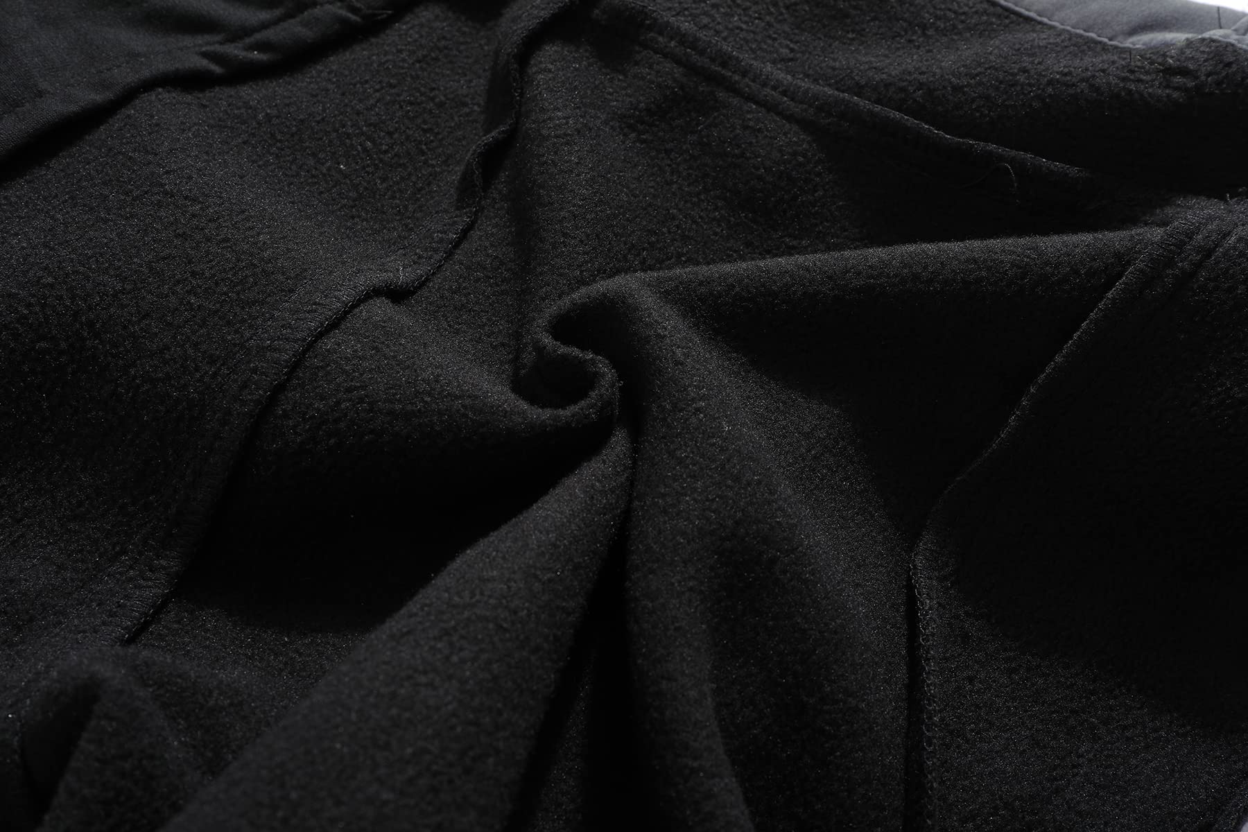 DAFENP Pantaloni Trekking Sci Uomo Invernali Pantaloni da Lavoro Termici Impermeabile Pantaloni Neve Softshell Montagna Escursionismo Caldo All'aperto