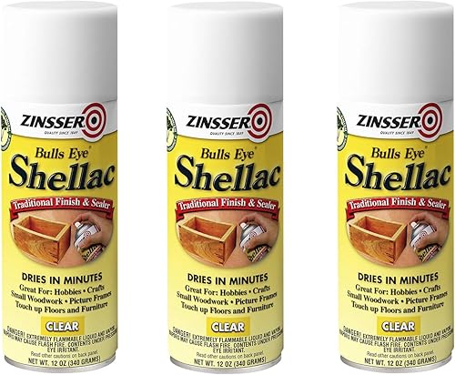 Miniatura 7 de Spray goma laca para los ojos de buey Rust Oleum Zinsser 408, 408 Transparente,Ámbar,https:/ www.Yaxa/dp/undefined