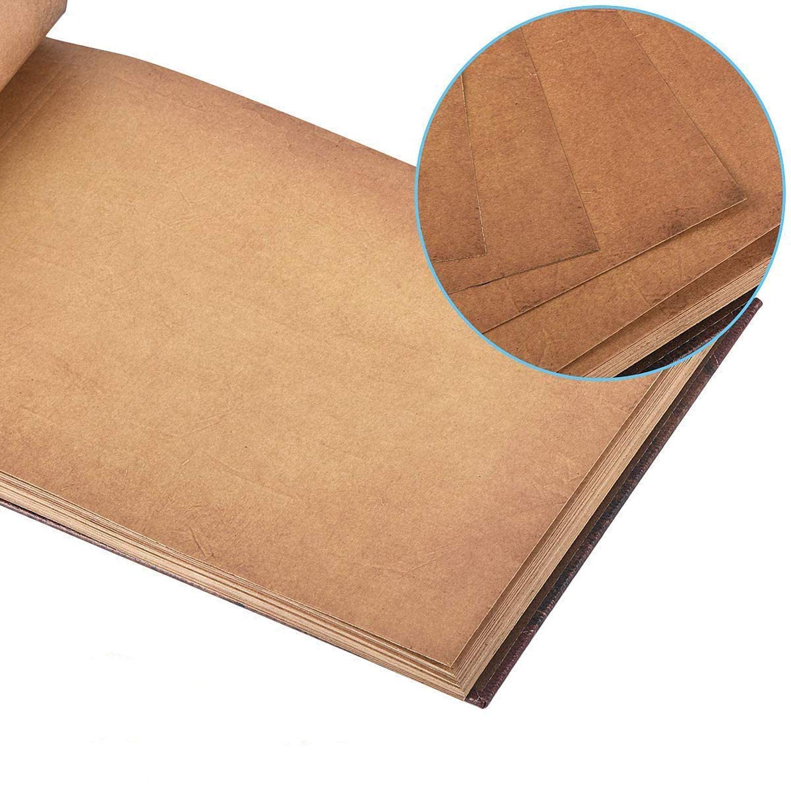 40 Sheets / 80 Pages Scrapbooking Paper 28 x 18 cm, Refill Pages for Adventure Book Scrapbook Album