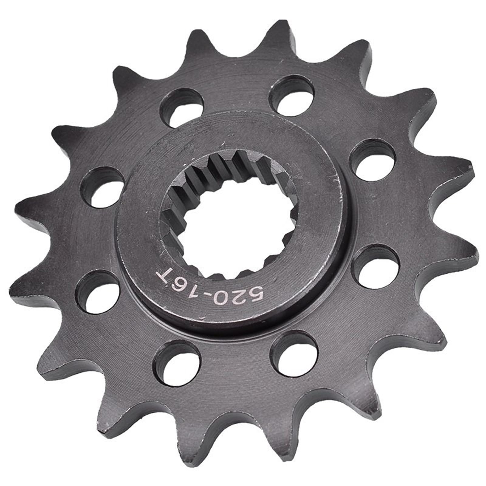 NKURTPC Motorcycle Sprocket Fit for CF moto 800 MT Explore Fit For 790 890 620 ADV 600 640 625 LC4 400 SX 620 EGS-E 690 520 Front Rear Sprocket(520-16T Front)