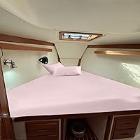 Vista 13 de Juego de sábanas de 800 hilos – Juego de sábanas universal de AFT 100% algodón egipto para colchones de hasta 8 pulgadas de profundidad, barco