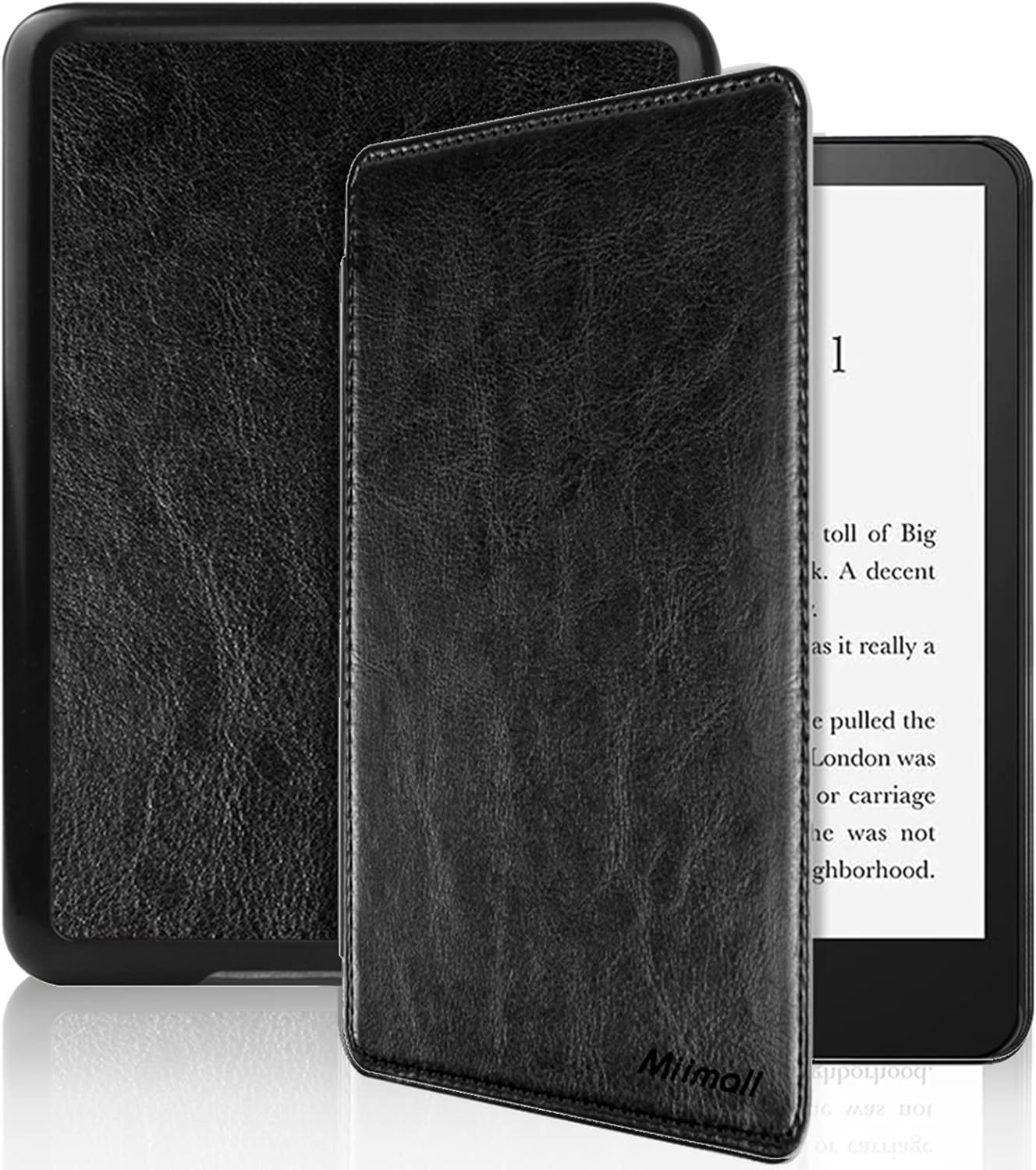 Miimall Compatible for AllNew Kindle Leather Case with