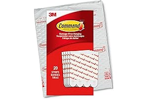 Damage-Free Command Poster Hanging Strips: Elevate Your Wall Decor