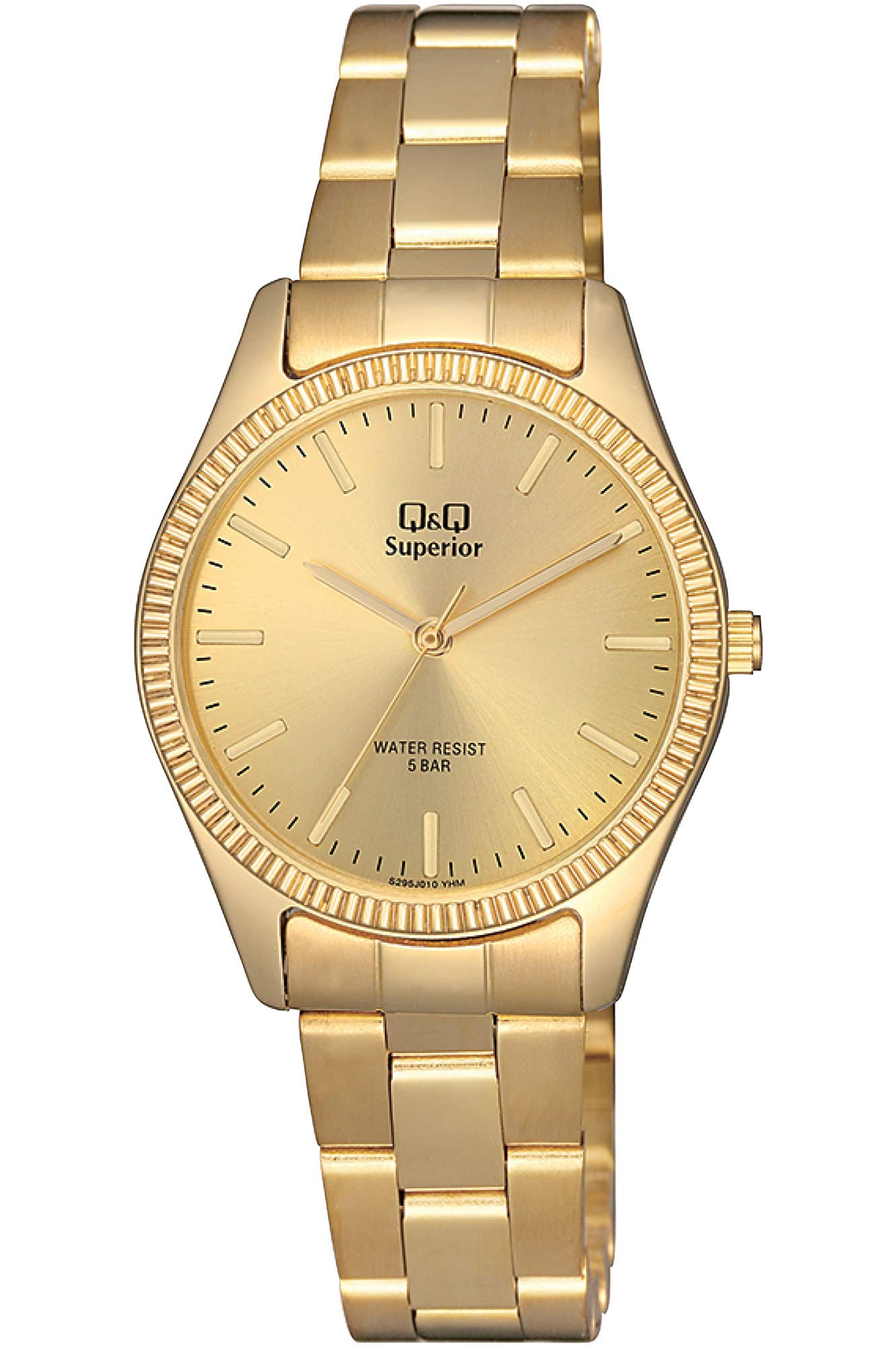Q&Q Casual Analog Gold Dial Mens Watch-S295J010Y (B07Y4QF6DK) Amazon Price History, Amazon Price Tracker