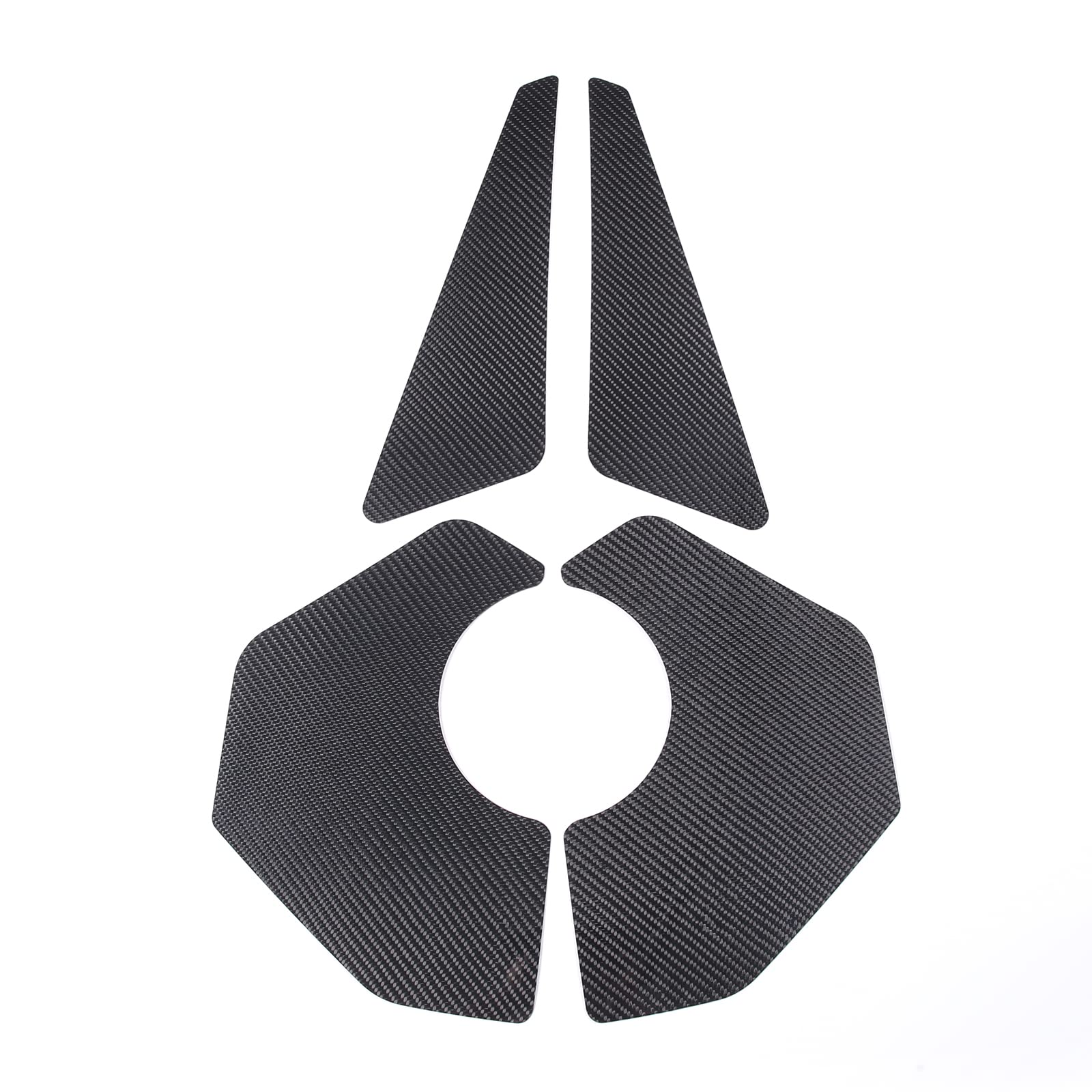 Panel lateral resistente a altas temperaturas para Chevrolet Corvette C8, kit de 4 piezas