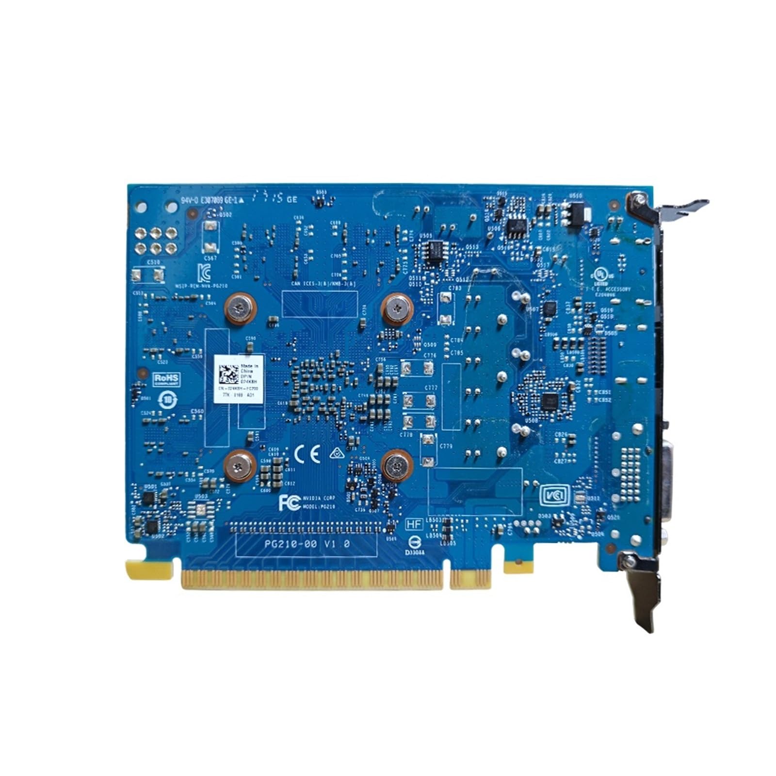 GTX1050 2 GB GDDR5 024K8H karta graficzna obsługuje HDMI PCIe 3.0 do komputera stacjonarnego