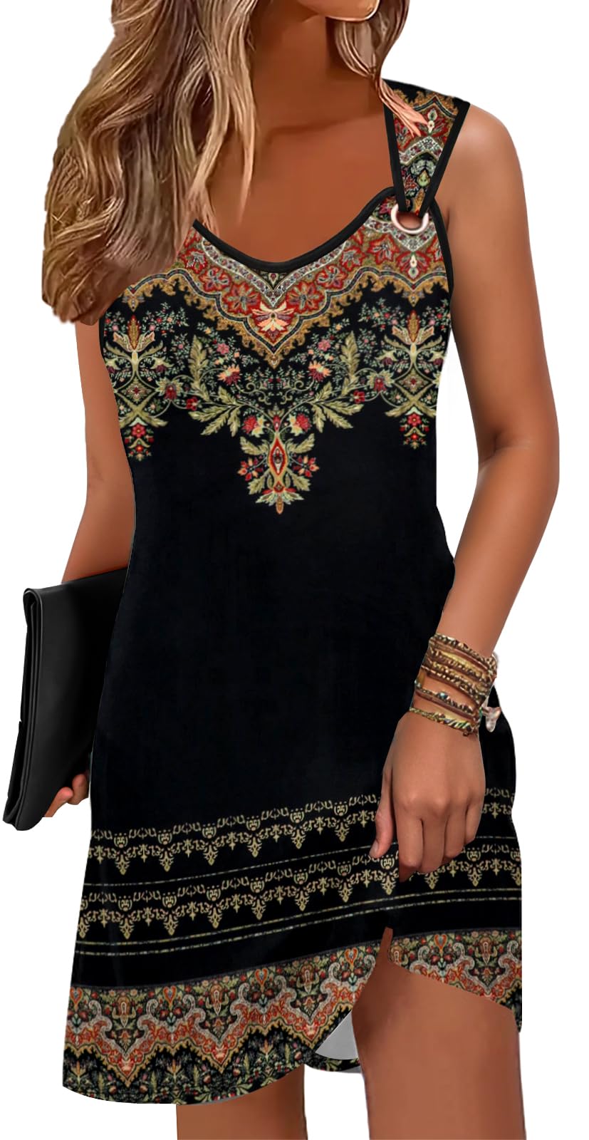 Summer Dresses for Women 2026 Sundresses Beach Swimsuit Cover Ups Sun Dress