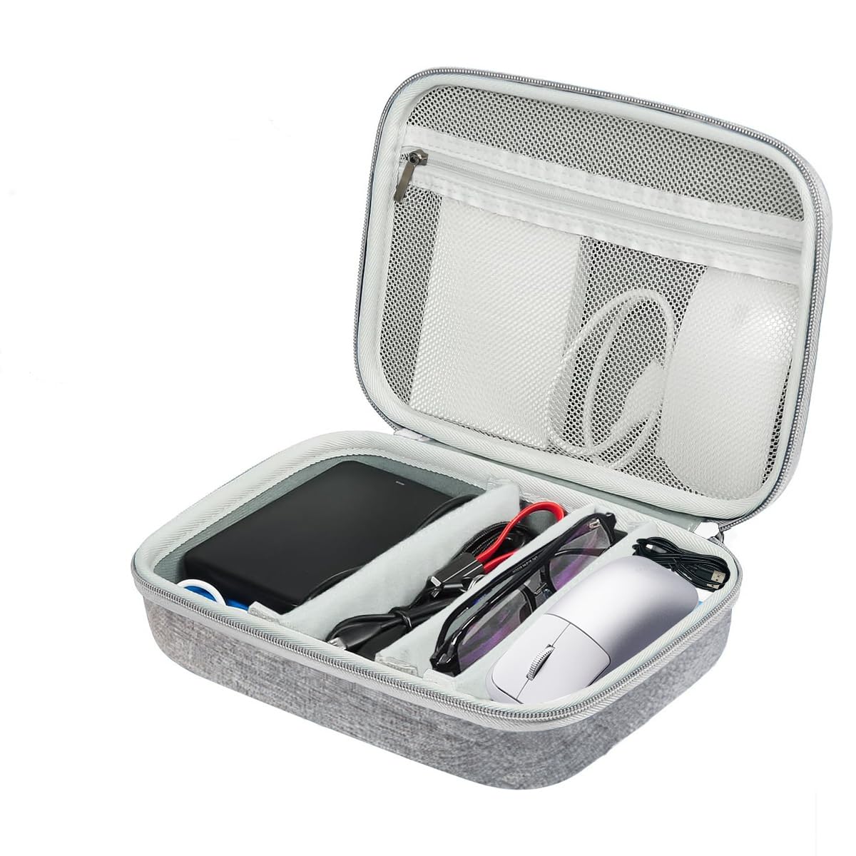 EVA elektroniczny organizer etui odporne na wstrząsy torba do przechowywania zasilacza ładowarki kable mysz przenośna torba do przechowywania okularów przeciwsłonecznych kosmetyki biżuteria