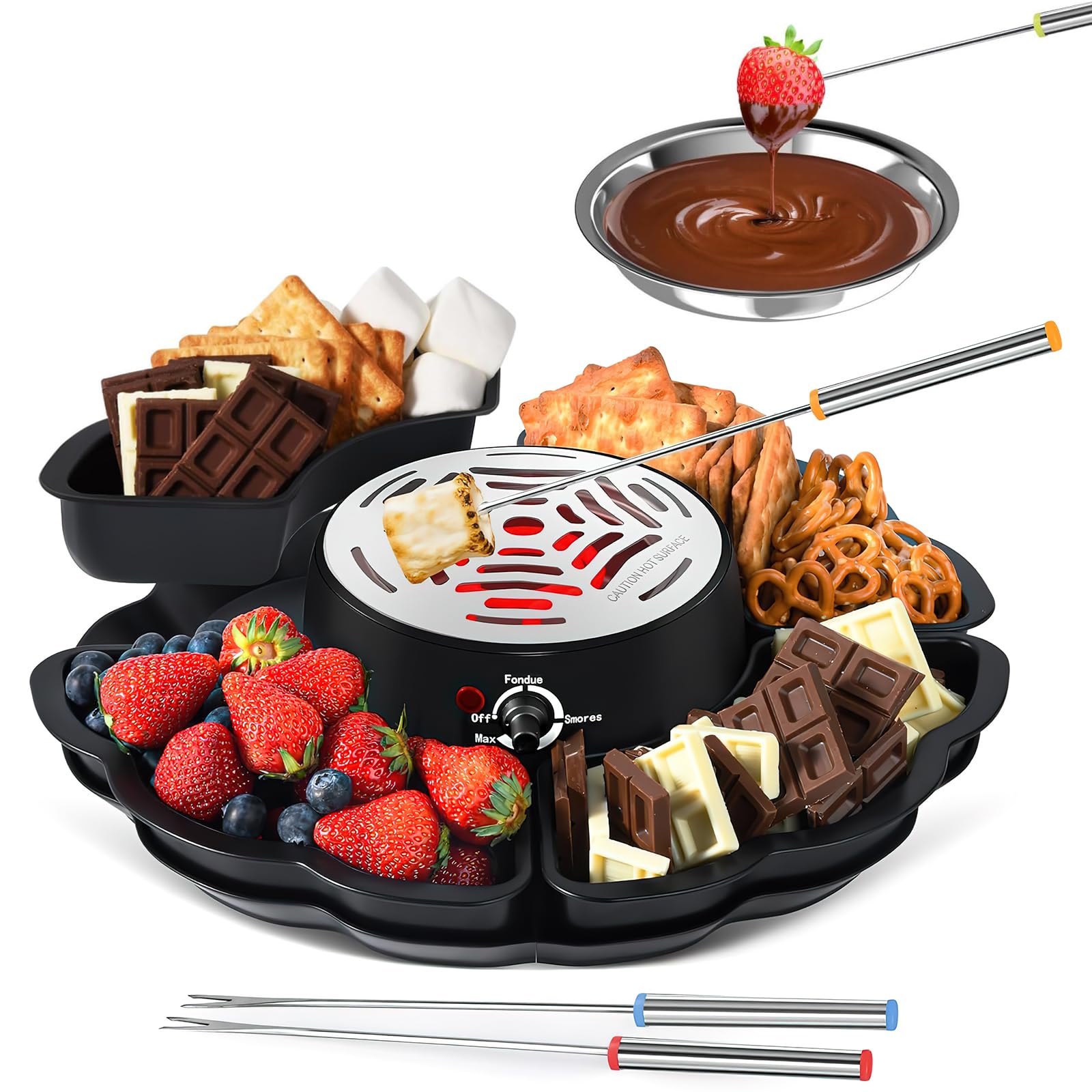 Appareil s'mores intérieur pour vos soirées cinéma et fêtes en famille